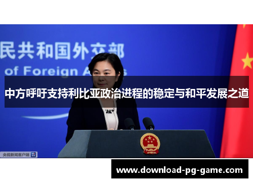 中方呼吁支持利比亚政治进程的稳定与和平发展之道