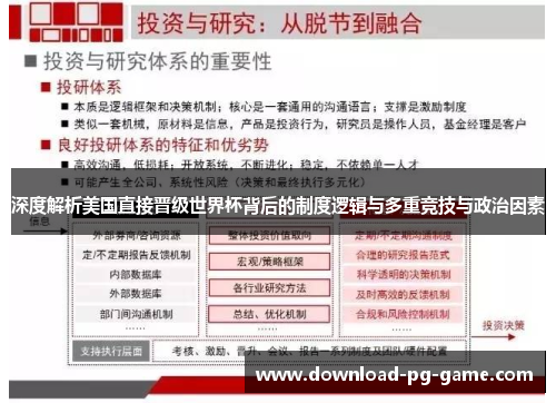 深度解析美国直接晋级世界杯背后的制度逻辑与多重竞技与政治因素