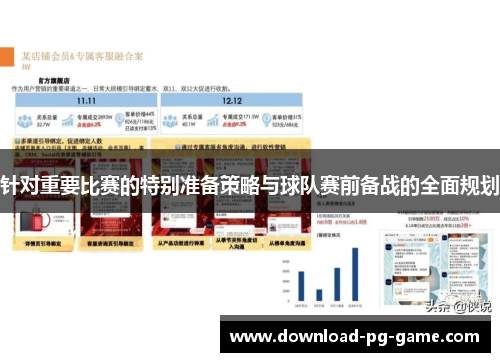 针对重要比赛的特别准备策略与球队赛前备战的全面规划